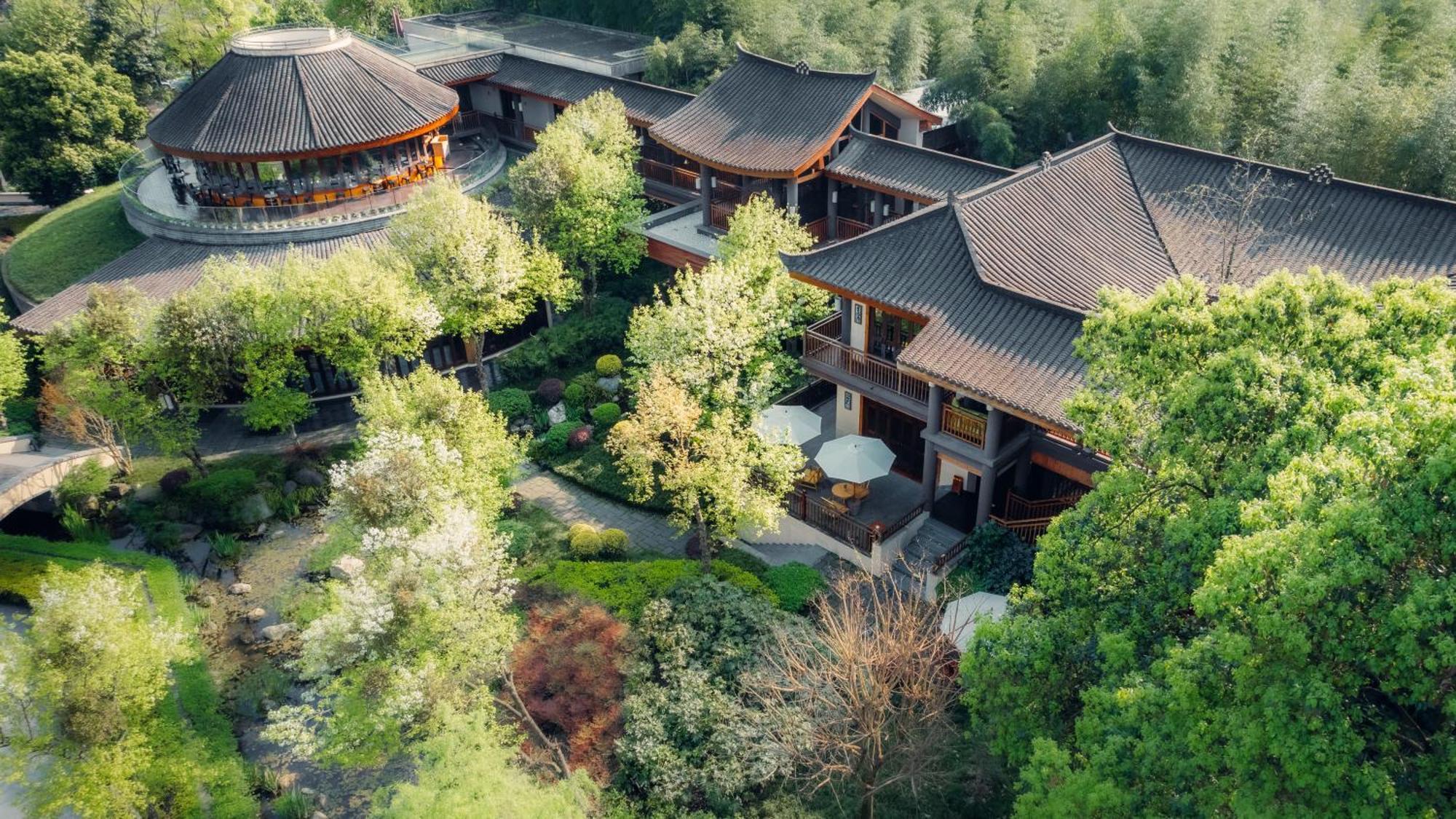 Six Senses Qing Cheng Mountain Hotel Chengdu Luaran gambar