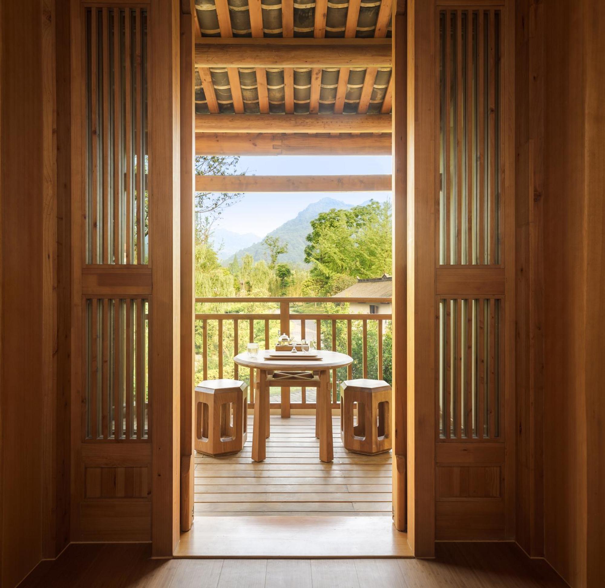Six Senses Qing Cheng Mountain Hotel Chengdu Luaran gambar