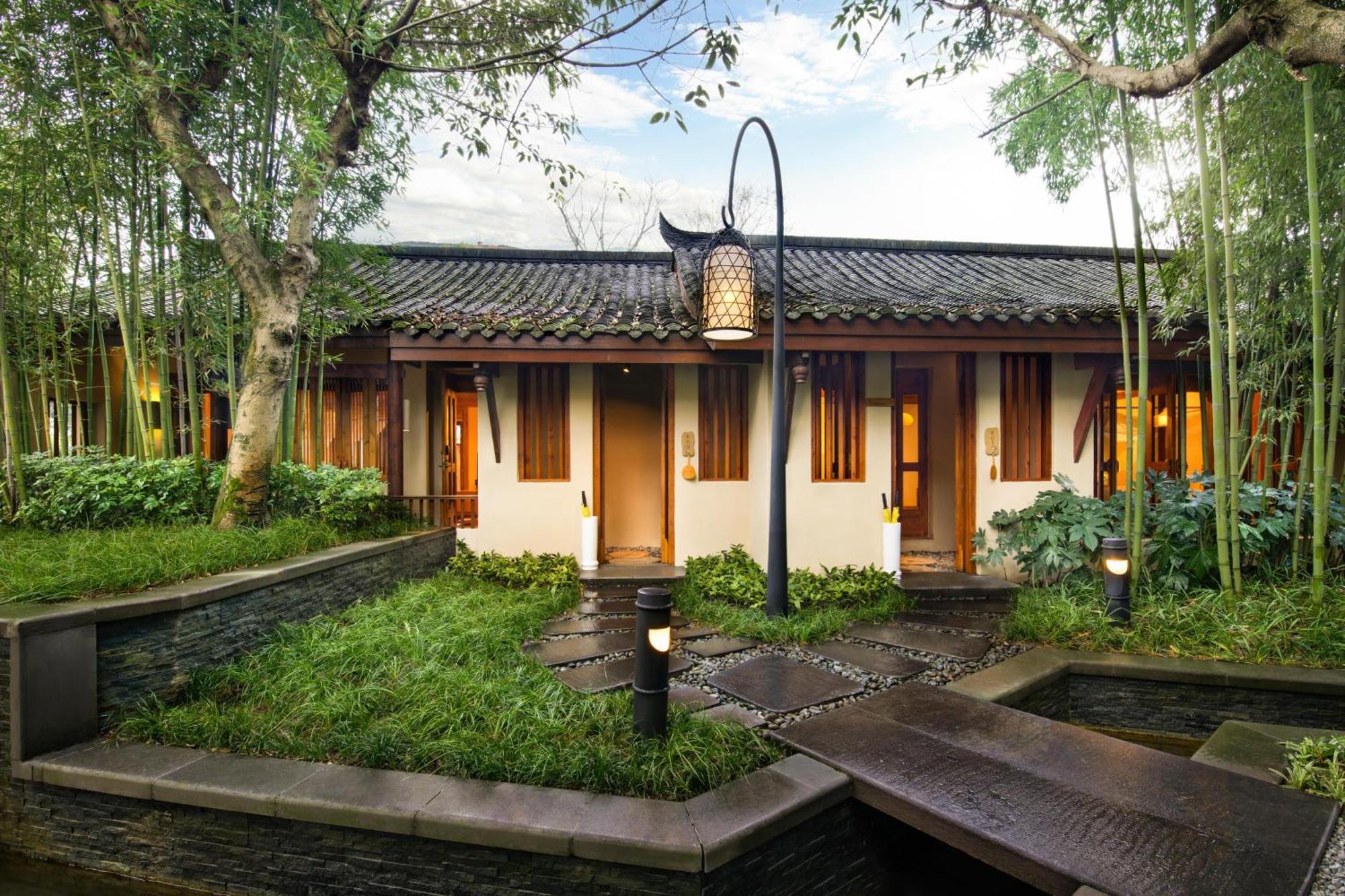 Six Senses Qing Cheng Mountain Hotel Chengdu Luaran gambar
