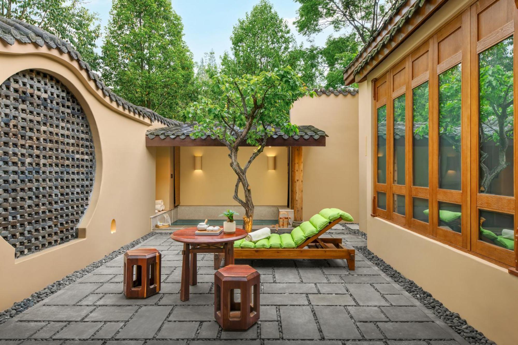 Six Senses Qing Cheng Mountain Hotel Chengdu Luaran gambar
